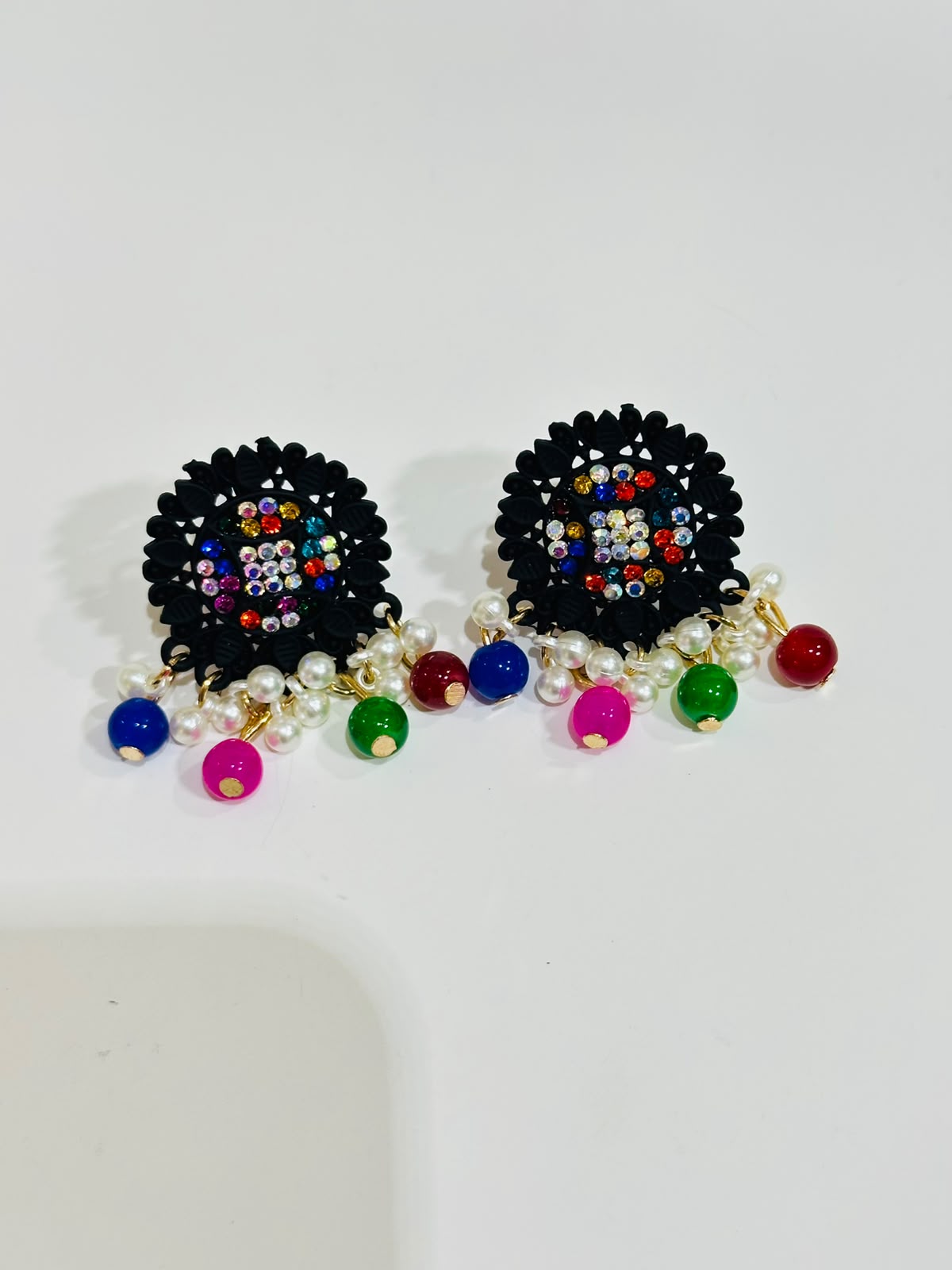 Crystal Pearl Jewelry Set For Women