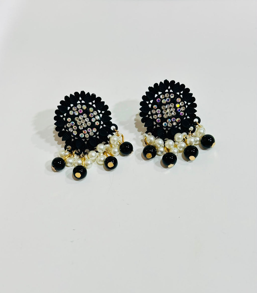 Crystal Pearl Jewelry Set For Women