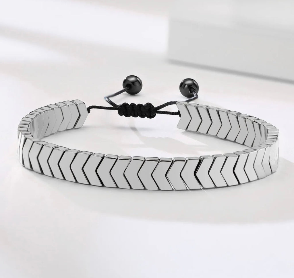 Chevron Adjustable Bracelet
