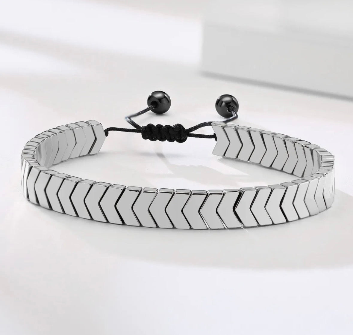 Chevron Adjustable Bracelet