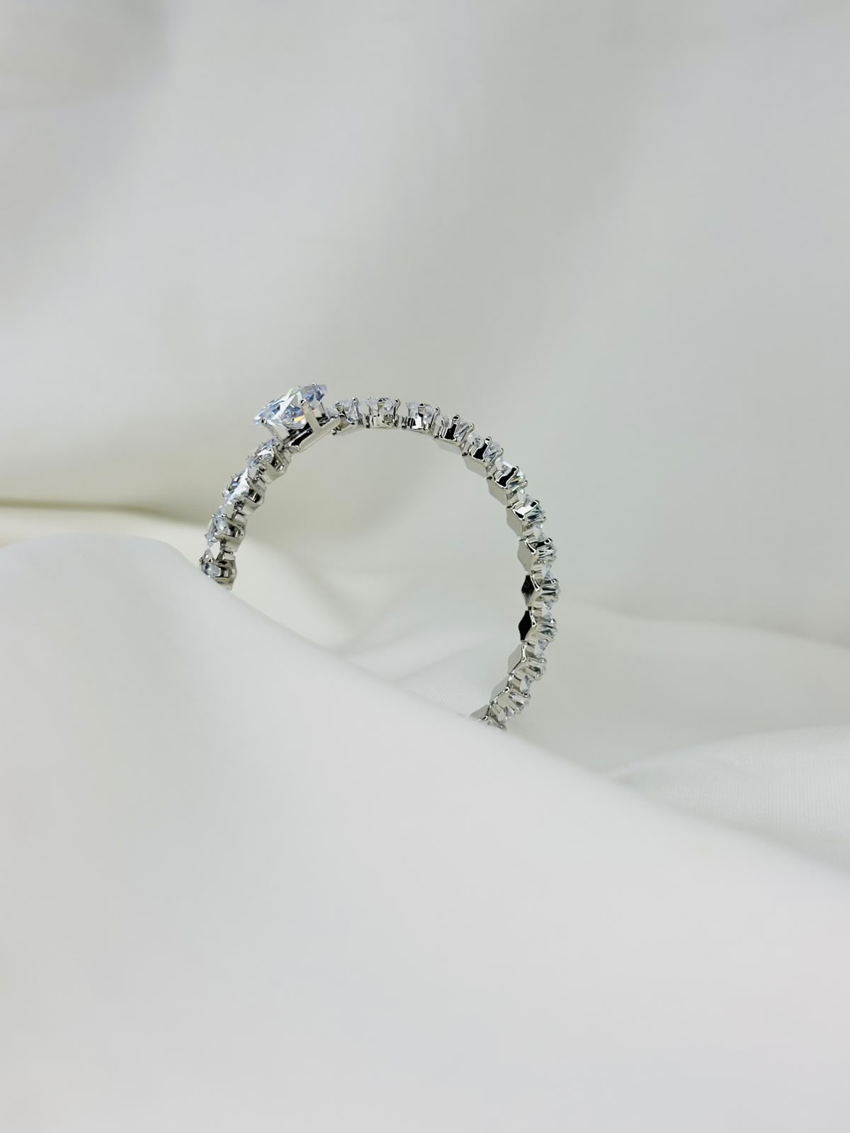 Royal Sparkle Crystal Tennis Bracelet