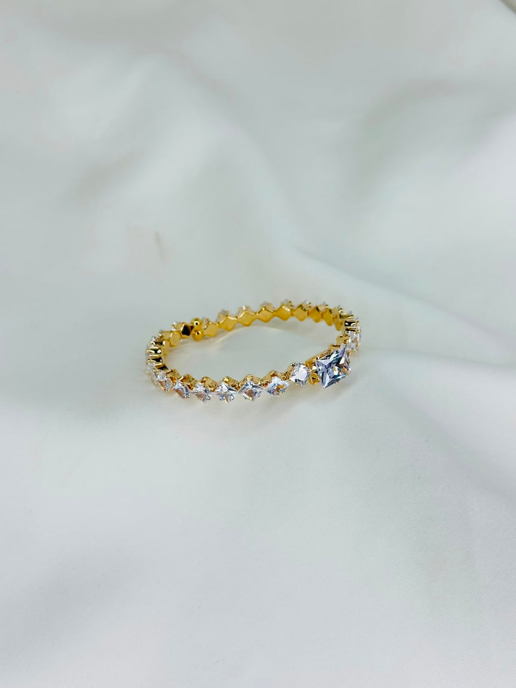 Royal Sparkle Crystal Tennis Bracelet
