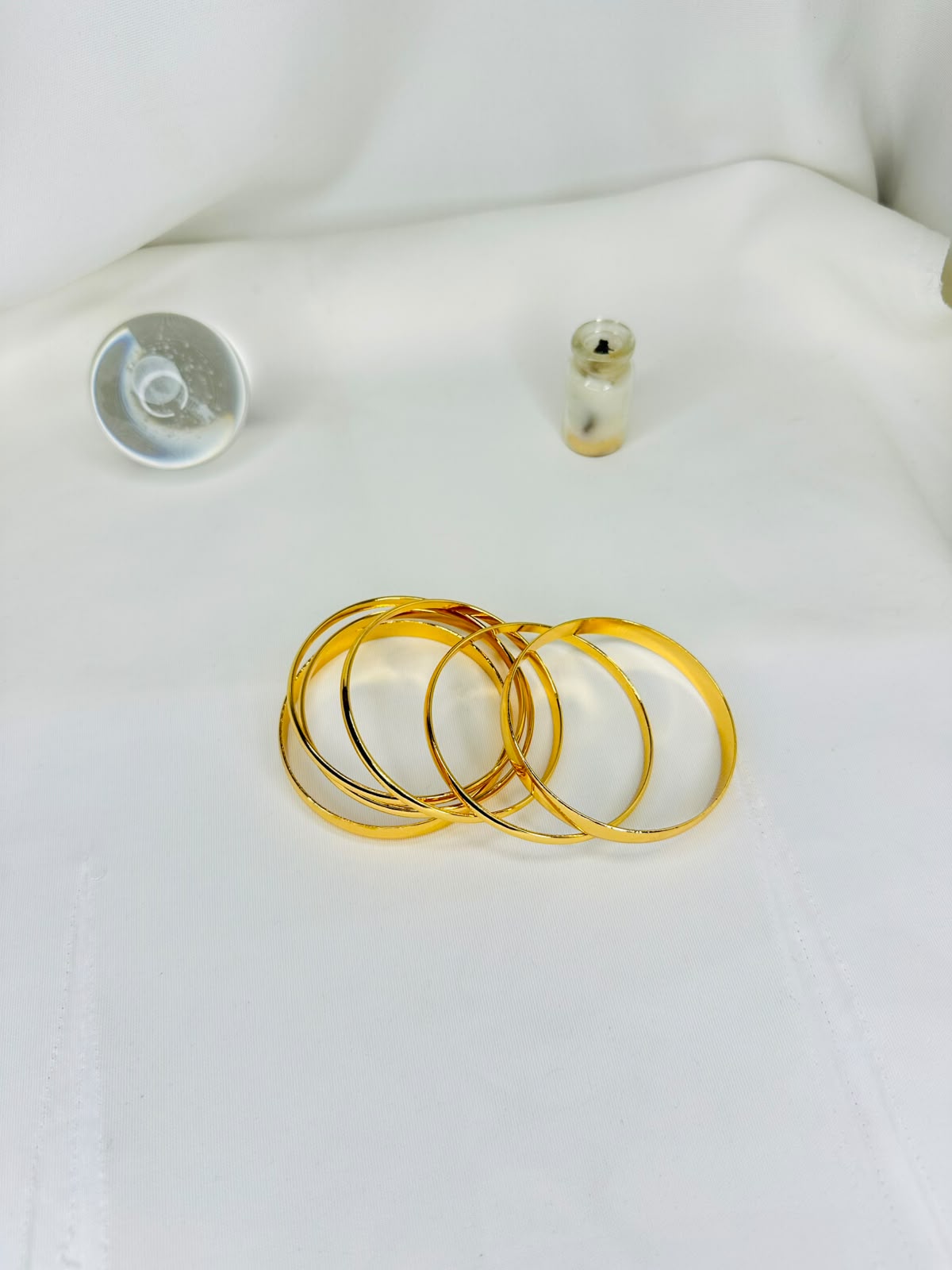Golden Wave Elegance Bangles