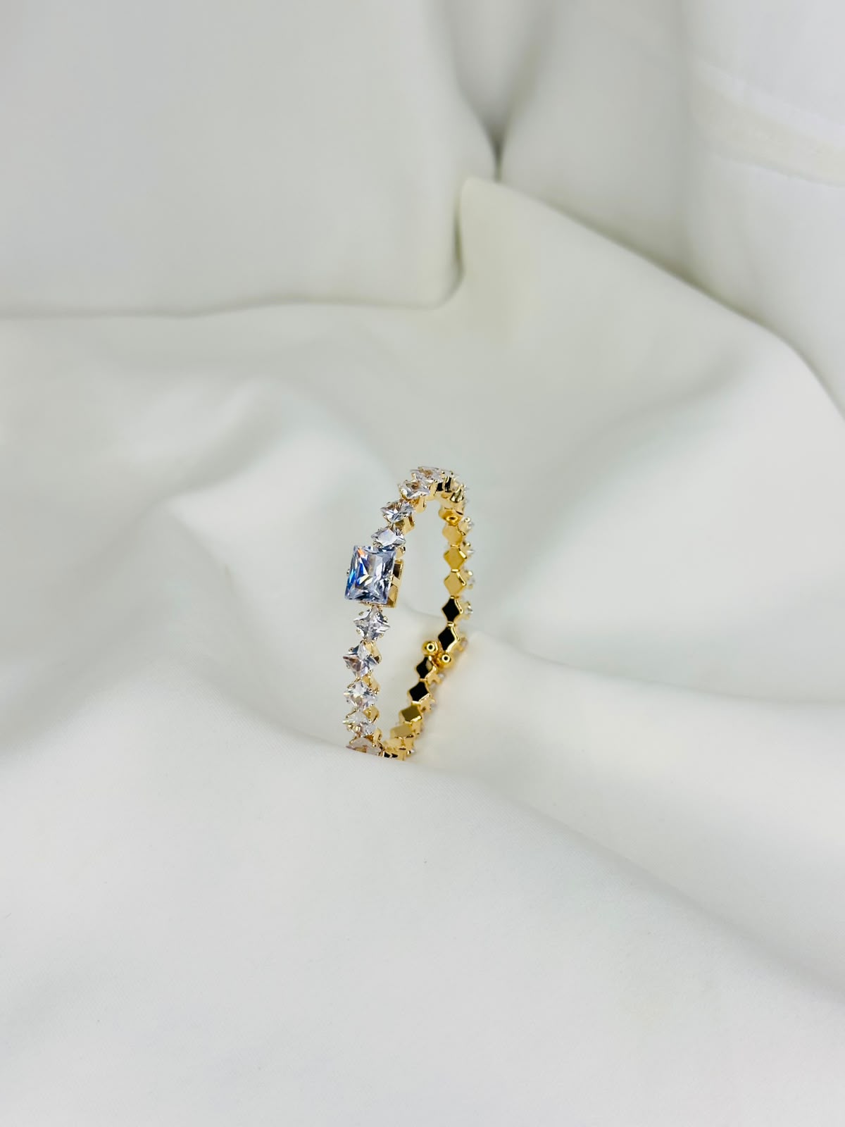 Royal Sparkle Crystal Tennis Bracelet